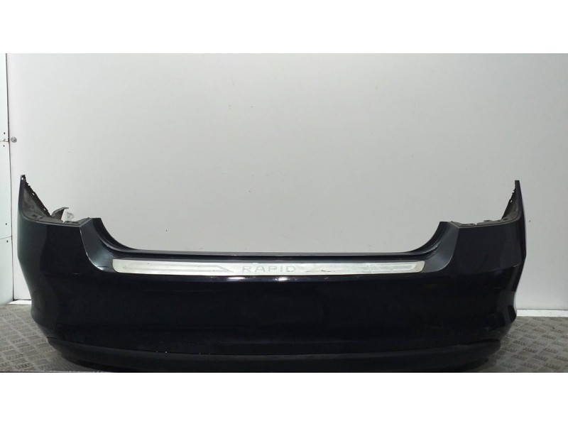 Recambio de paragolpes trasero para skoda rapid active referencia OEM IAM  NEGRO 