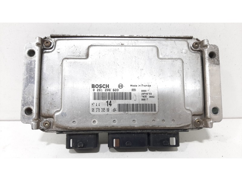 Recambio de centralita motor uce para citroën xsara picasso 1.6 básico referencia OEM IAM 0261206633 9637839580 