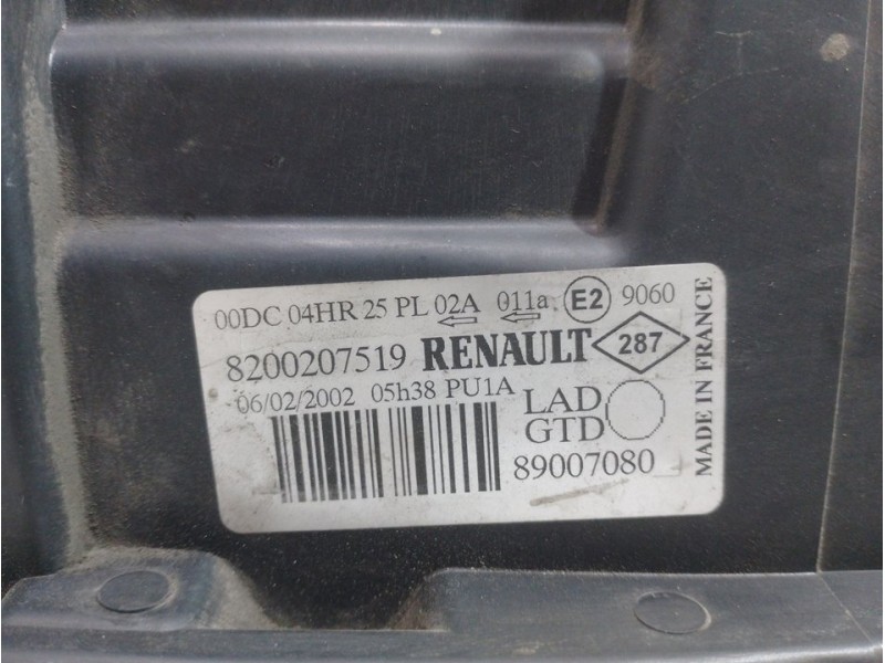 Recambio de faro derecho para renault laguna ii (bg0) authentique referencia OEM IAM   