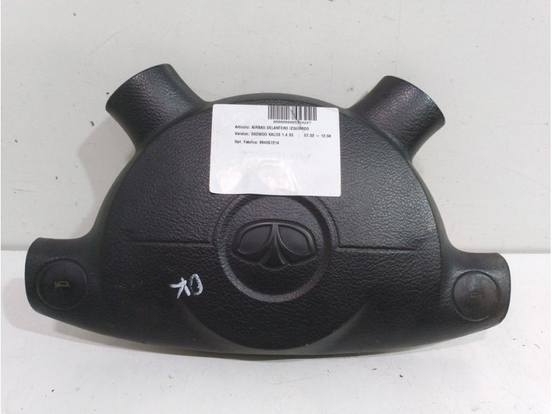 Recambio de airbag delantero izquierdo para daewoo kalos 1.4 se referencia OEM IAM 964057214  