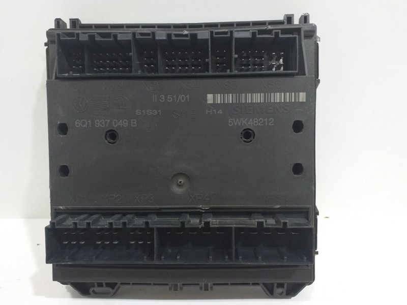 Recambio de modulo confort para volkswagen polo (9n1) highline referencia OEM IAM 6Q1937049B 5WK48212 