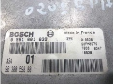 Recambio de centralita motor uce para citroën saxo 1.5 d sx referencia OEM IAM 0281001839 9630059880  2