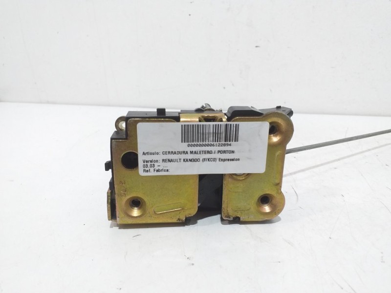 Recambio de cerradura maletero / porton para renault kangoo (f/kc0) expression referencia OEM IAM   