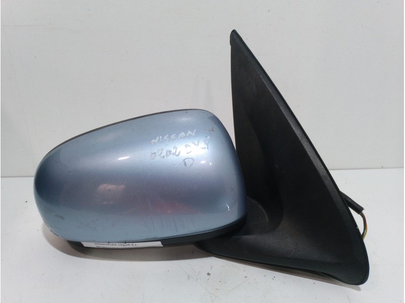 Recambio de retrovisor derecho para nissan almera (n16/e) visia referencia OEM IAM 96301BN225 PLATA ELECTRICO Recambio de retrovisor derecho para nissan almera (n16/e) visia referencia OEM IAM 96301BN225 PLATA ELECTRICO