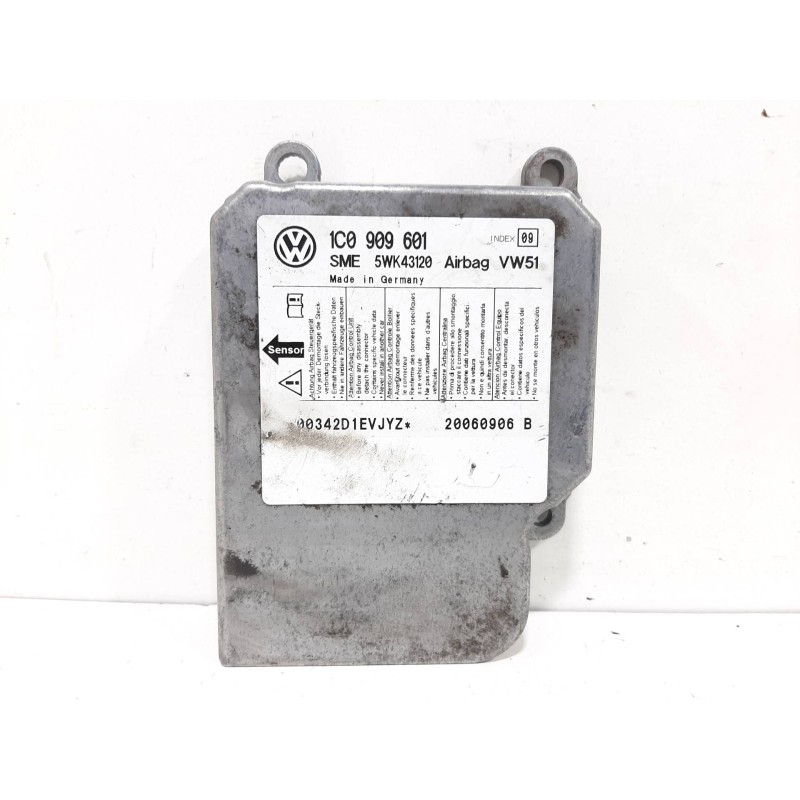 Recambio de centralita airbag para skoda octavia berlina (1u2) 1.9 tdi referencia OEM IAM 1C0909601 5WK43120 