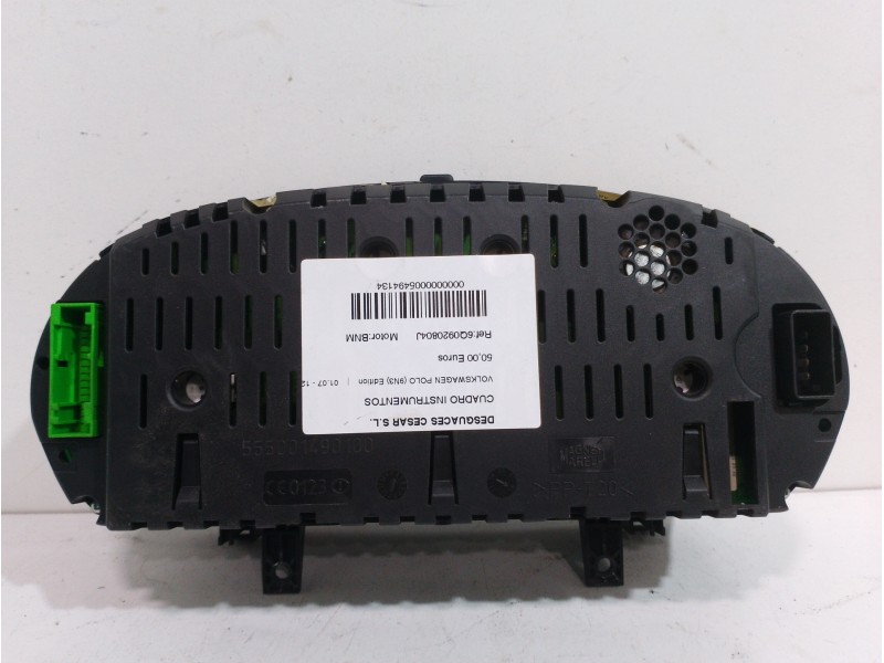 Recambio de cuadro instrumentos para volkswagen polo (9n3) edition referencia OEM IAM 6Q0920804KVFKZ  