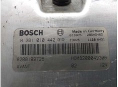 Recambio de centralita motor uce para renault megane i fase 2 berlina (ba0) 1.9 d authentique referencia OEM IAM 0281010442 8200 2