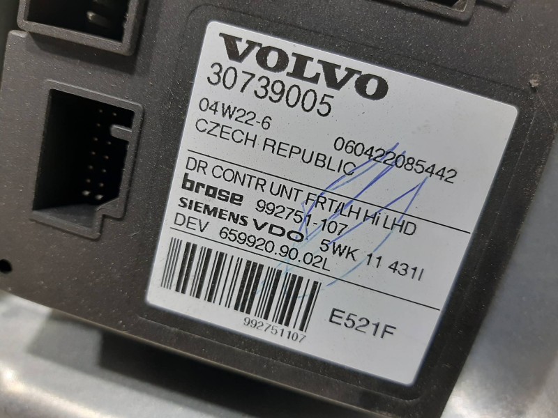Recambio de elevalunas delantero izquierdo para volvo s40 berlina t5 awd momentum referencia OEM IAM   