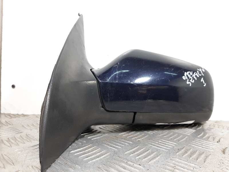 Recambio de retrovisor izquierdo para opel astra g berlina sportive referencia OEM IAM  AZUL ELÉCTRICO