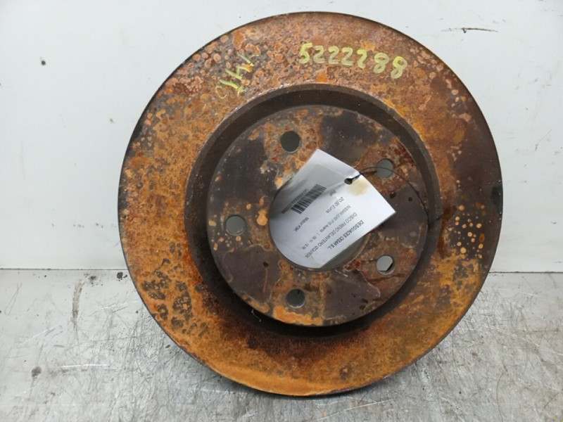 Recambio de disco freno delantero izquierdo para nissan juke (f15) acenta referencia OEM IAM   