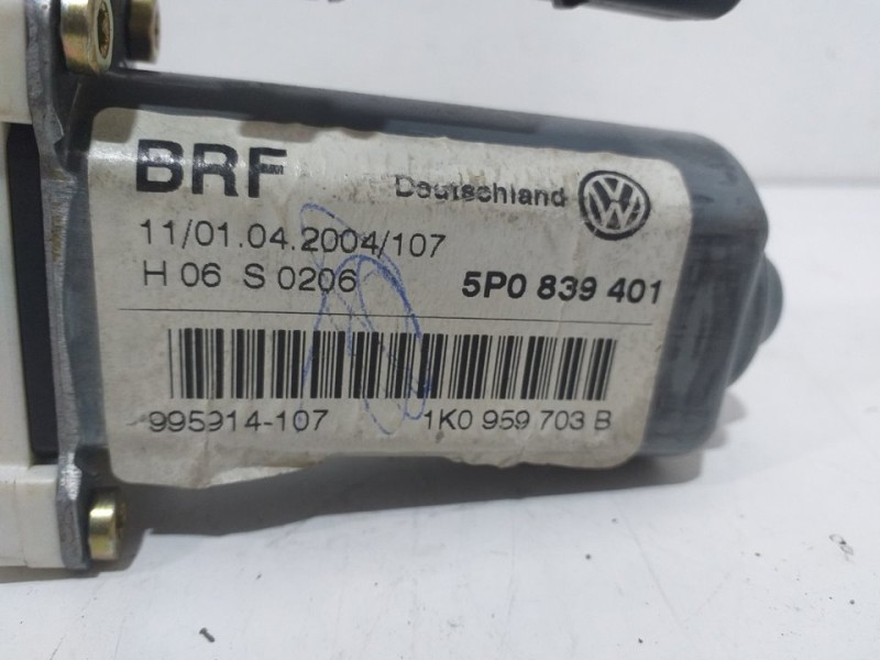 Recambio de motor elevalunas trasero izquierdo para seat altea (5p1) stylance / style referencia OEM IAM 5P0839401  