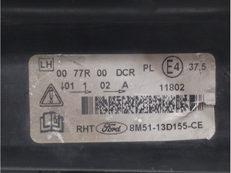 Recambio de faro izquierdo para ford focus lim. (cb4) titanium referencia OEM IAM 8M5113D155CE  