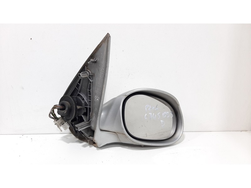 Recambio de retrovisor derecho para peugeot 206 berlina xs referencia OEM IAM 8154JC PLATA ELÉCTRICO