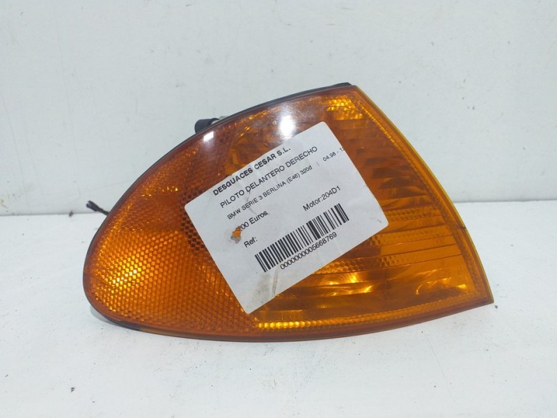 Recambio de piloto delantero derecho para bmw serie 3 berlina (e46) 320d referencia OEM IAM 1315106141  