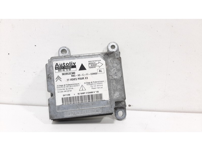Recambio de centralita airbag para citroën c5 berlina lx (e) referencia OEM IAM 9659532380  