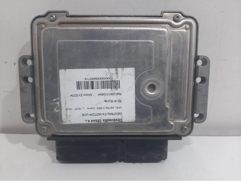 Recambio de centralita motor uce para opel astra h ber. cosmo referencia OEM IAM 0281012694 BOSCH 