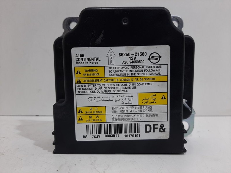 Recambio de centralita airbag para ssangyong rodius xdi limited referencia OEM IAM 8625021031 8625021560 