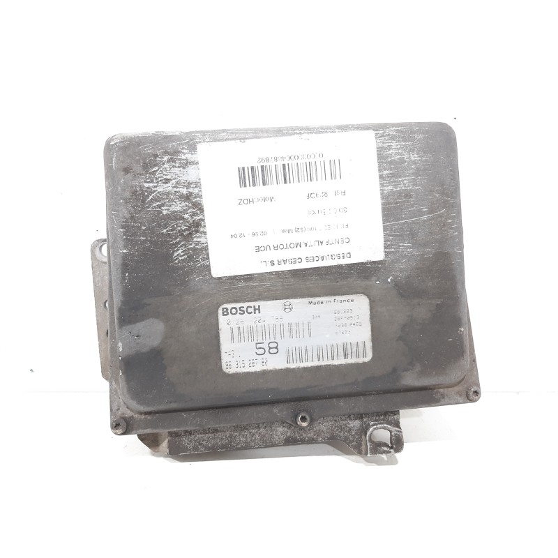 Recambio de centralita motor uce para peugeot 106 (s2) max referencia OEM IAM 9631528780 0261204788 