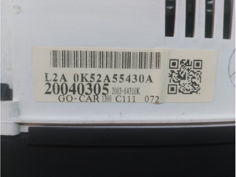 Recambio de cuadro instrumentos para kia carnival ii 2.9 crdi lx referencia OEM IAM   