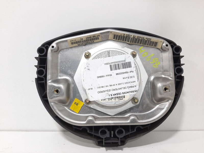 Recambio de airbag delantero izquierdo para mercedes-benz clase a (w168) 140 (168.031) referencia OEM IAM 1684600098  