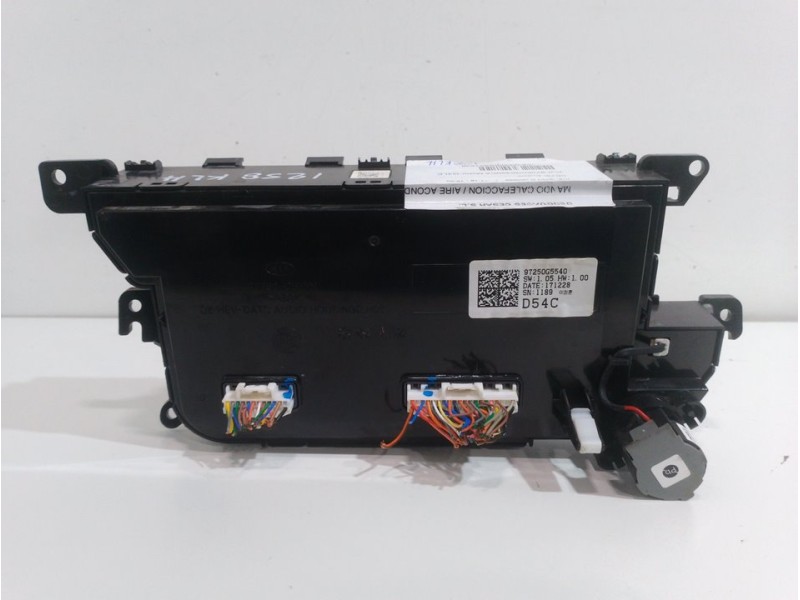 Recambio de mando calefaccion / aire acondicionado para kia niro business referencia OEM IAM 97250G5540  