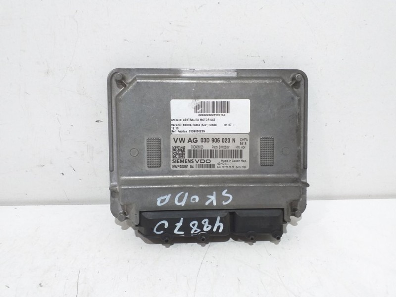Recambio de centralita motor uce para skoda fabia (5j2 ) urban referencia OEM IAM 03D906023N 5WP4085104 SIEMENS