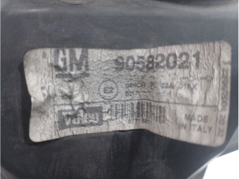 Recambio de faro izquierdo para opel zafira a elegance referencia OEM IAM   