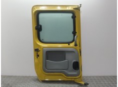 Recambio de puerta lateral corredera izquierda para renault kangoo (f/kc0) expression oasis referencia OEM IAM  AMARILLO  2