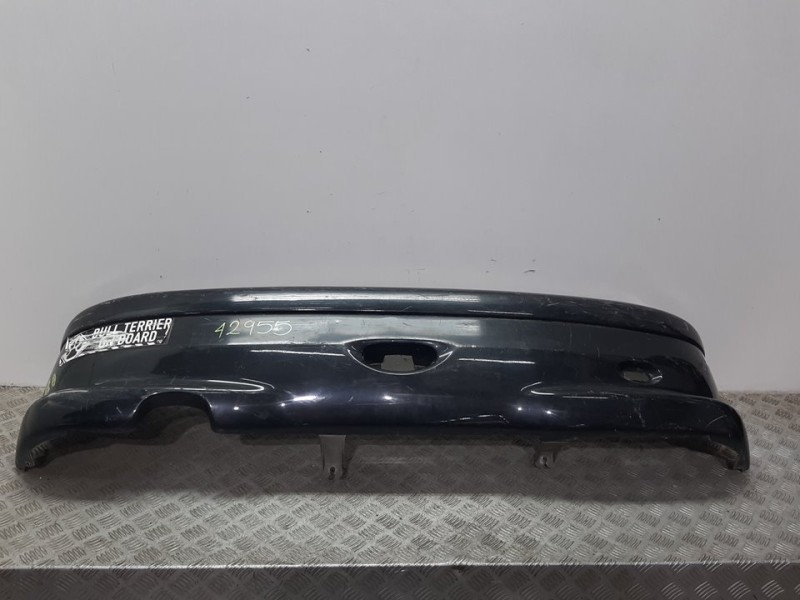 Recambio de paragolpes trasero para peugeot 206 cc cc referencia OEM IAM 9625077877 NEGRO 