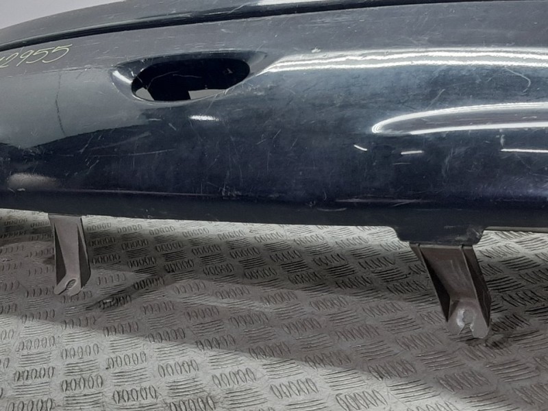 Recambio de paragolpes trasero para peugeot 206 cc cc referencia OEM IAM 9625077877 NEGRO 