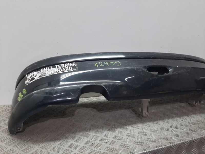 Recambio de paragolpes trasero para peugeot 206 cc cc referencia OEM IAM 9625077877 NEGRO 