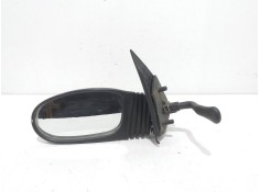 Recambio de retrovisor izquierdo para fiat seicento (187) active referencia OEM IAM 015689 MECÁNICO NEGRO