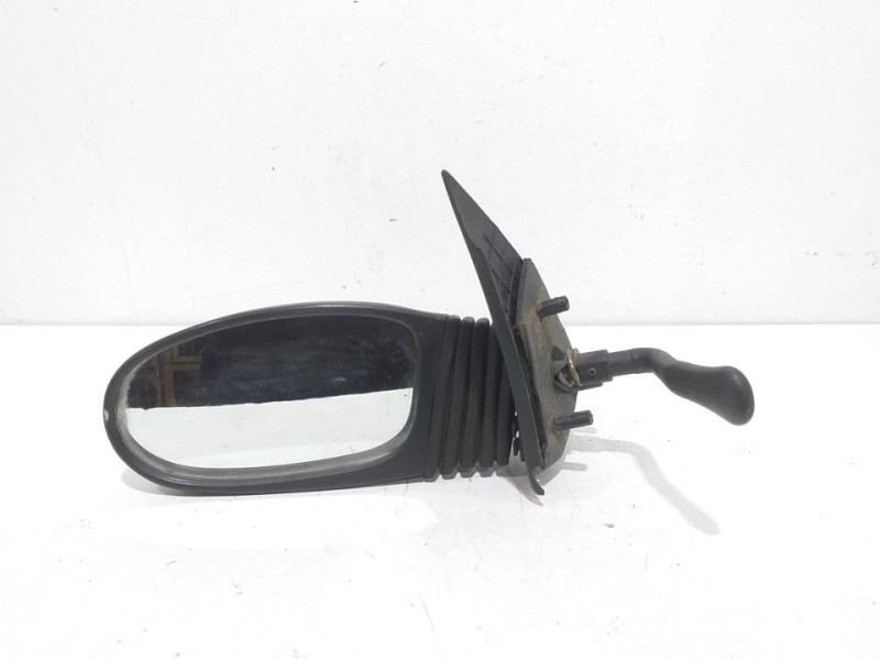 Recambio de retrovisor izquierdo para fiat seicento (187) active referencia OEM IAM 015689 MECÁNICO NEGRO