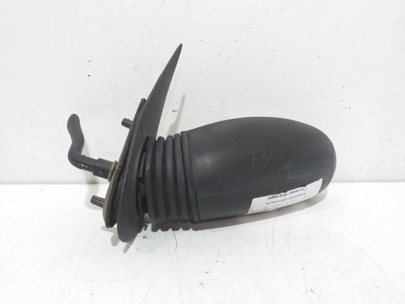 Recambio de retrovisor izquierdo para fiat seicento (187) active referencia OEM IAM 015689 MECÁNICO NEGRO