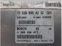 Recambio de centralita abs para mercedes-benz clase a (w168) 170 cdi (168.008) referencia OEM IAM 0295454232Q01 0265109477 