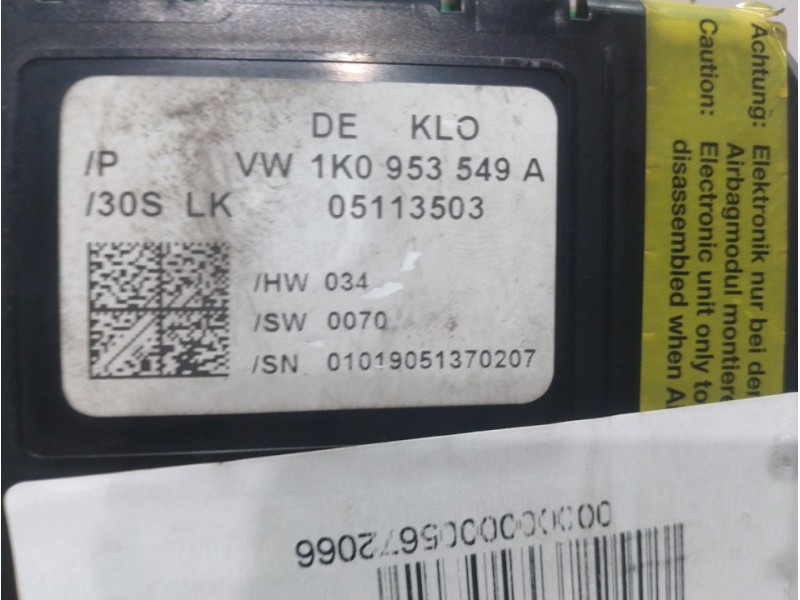 Recambio de modulo electronico para seat leon (1p1) sport referencia OEM IAM 1K0953549A  