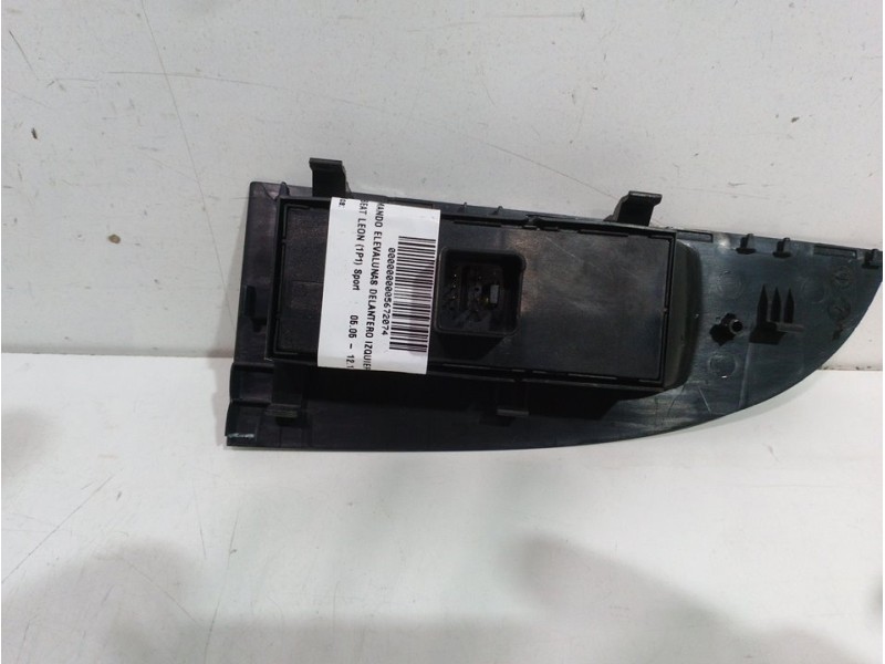 Recambio de mando elevalunas delantero izquierdo para seat leon (1p1) sport referencia OEM IAM 1P1867171A  