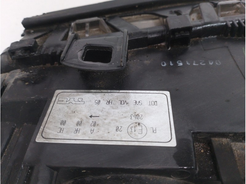 Recambio de faro izquierdo para bmw serie 3 berlina (e46) 320d referencia OEM IAM 63127165769   Recambio de faro izquierdo para bmw serie 3 berlina (e46) 320d referencia OEM IAM 63127165769