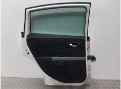 Recambio de puerta trasera izquierda para seat leon (1p1) sport referencia OEM IAM  BLANCO  2