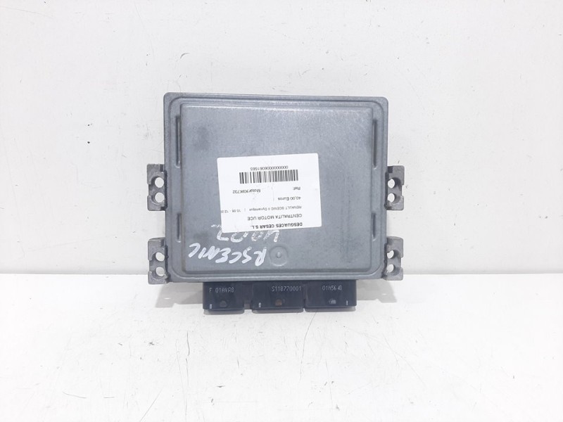 Recambio de centralita motor uce para renault scenic ii dynamique referencia OEM IAM 8200843713 S122326114 SIEMENS