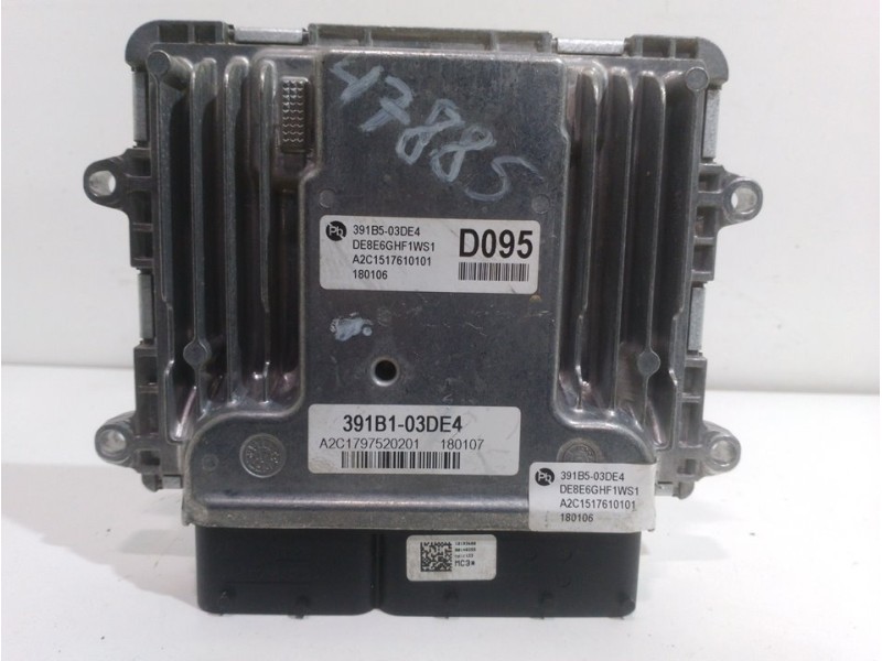 Recambio de centralita motor uce para kia niro business referencia OEM IAM 391B103DE4  