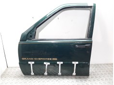 Recambio de puerta delantera izquierda para chrysler jeep gr.cherokee (zj)/(z) 5.2 ltd. (zj) referencia OEM IAM  VERDE 
