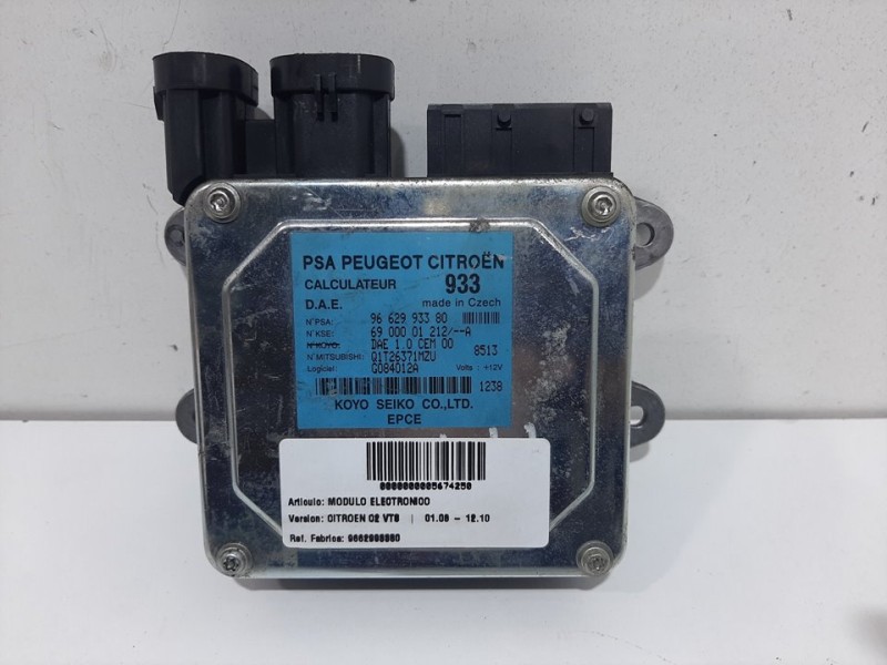 Recambio de modulo electronico para citroën c2 vts referencia OEM IAM 9662993380 9662993380 