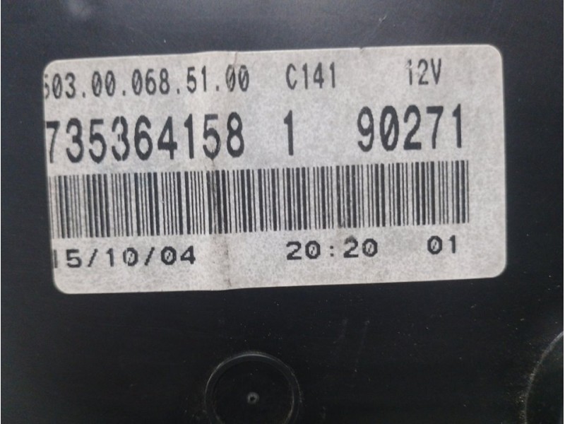 Recambio de cuadro instrumentos para fiat idea (135) 1.3 16v multijet active (i) referencia OEM IAM   