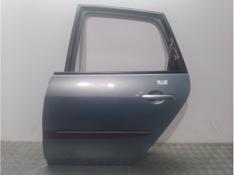 Recambio de puerta trasera izquierda para renault scenic ii emotion plus referencia OEM IAM  PLATA 