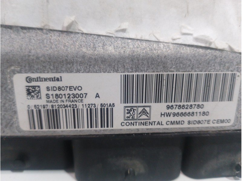 Recambio de centralita motor uce para citroën c4 lim. seduction referencia OEM IAM 9678628780 S180123007 