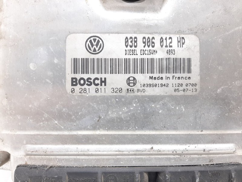 Recambio de centralita motor uce para seat ibiza (6l1) cool referencia OEM IAM 038906012HP 0281011320 