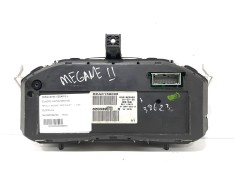 Recambio de cuadro instrumentos para renault megane ii berlina 5p referencia OEM IAM 8200399700   2