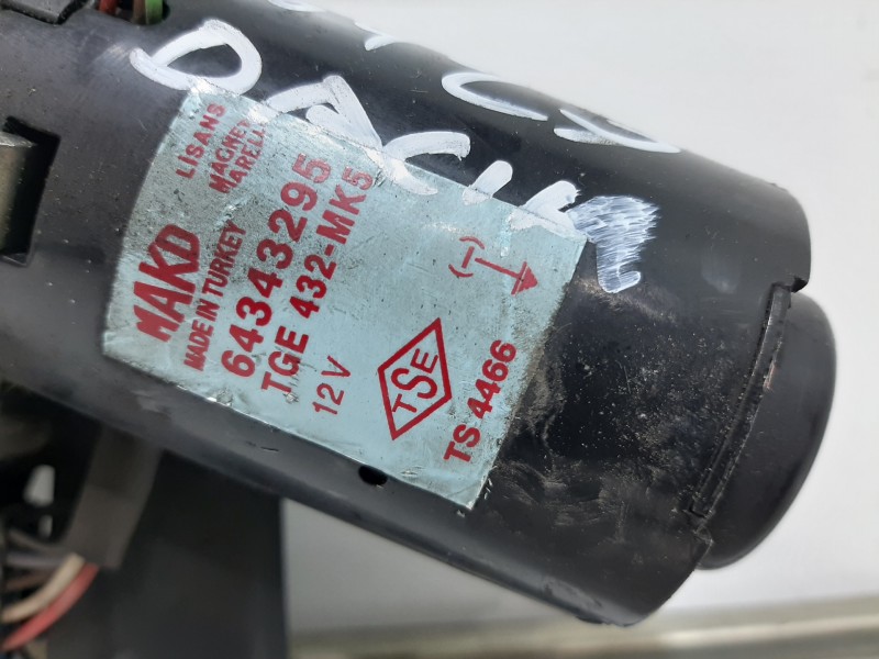 Recambio de motor limpia delantero para dacia logan básico referencia OEM IAM 64343295  