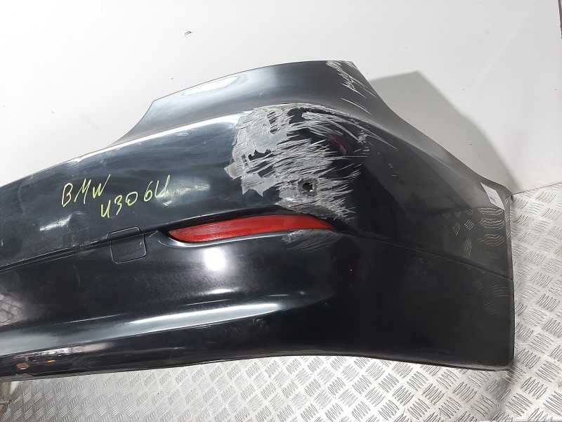 Recambio de paragolpes trasero para bmw serie 5 berlina (e60) 525d referencia OEM IAM 51717033761 NEGRO 